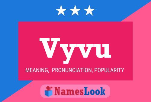 Vyvu Name Poster