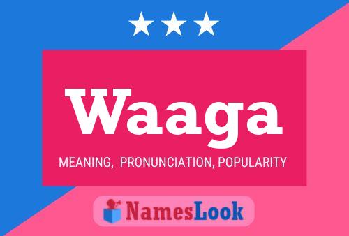 Waaga Name Poster