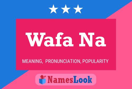 Wafa Na Name Poster