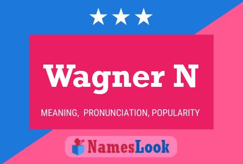 Wagner N Name Poster