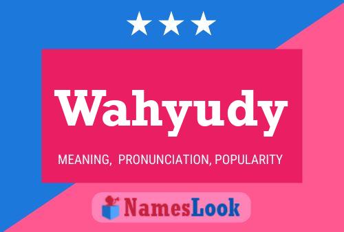 Wahyudy Name Poster