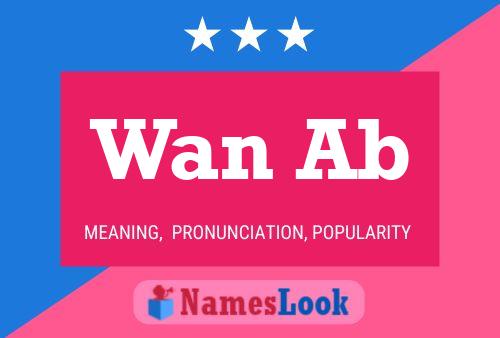 Wan Ab Name Poster