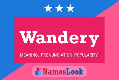 Wandery Name Poster