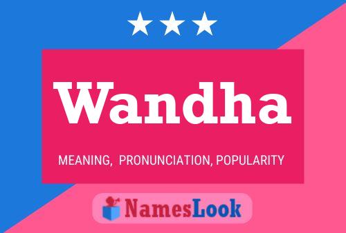 Wandha Name Poster