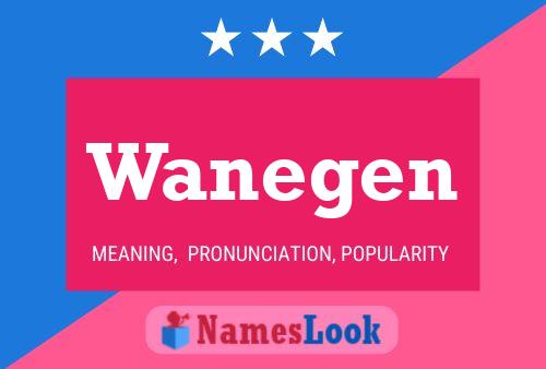 Wanegen Name Poster