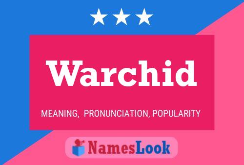 Warchid Name Poster