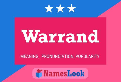 Warrand Name Poster