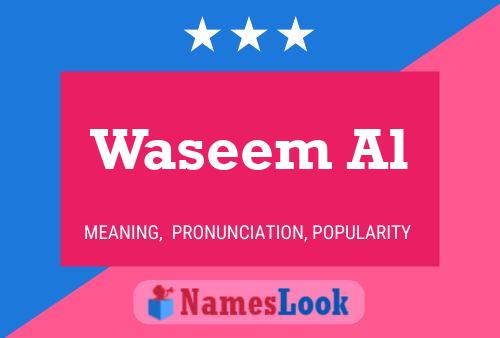 Waseem Al Name Poster