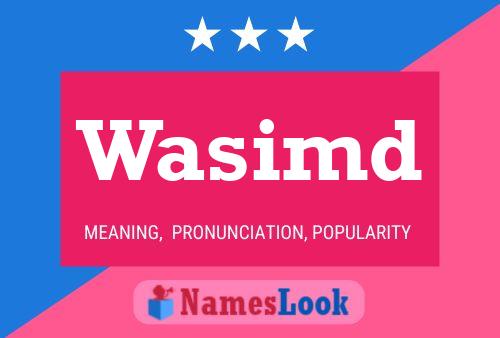 Wasimd Name Poster