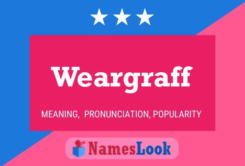 Weargraff Name Poster