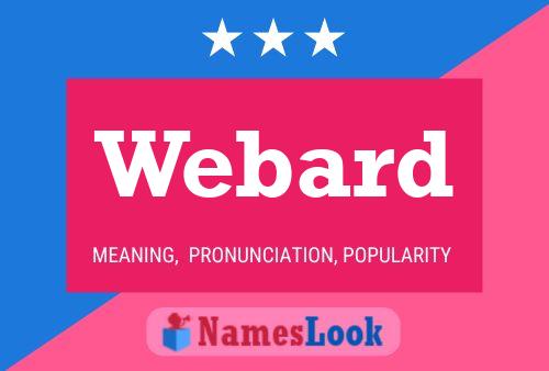 Webard Name Poster