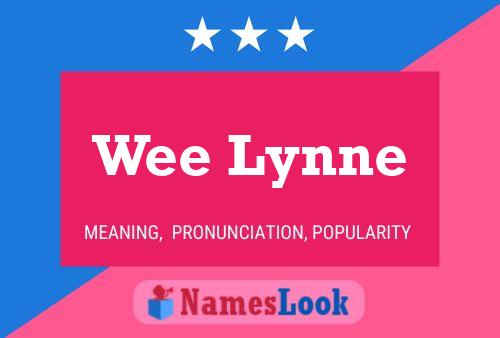 Wee Lynne Name Poster