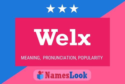 Welx Name Poster