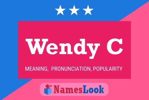 Wendy C Name Poster