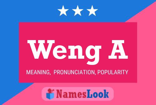 Weng A Name Poster