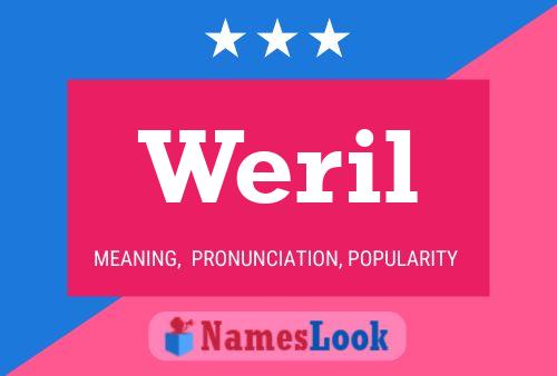 Weril Name Poster