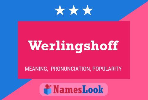 Werlingshoff Name Poster