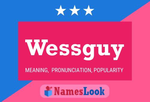 Wessguy Name Poster