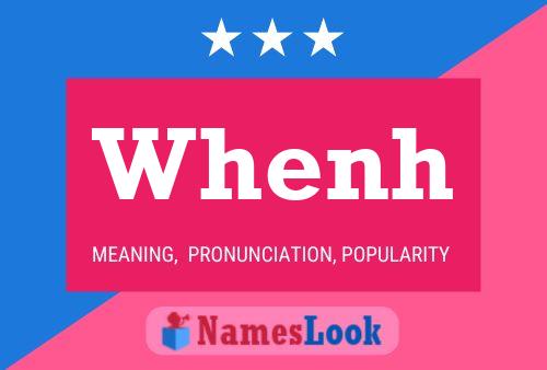 Whenh Name Poster