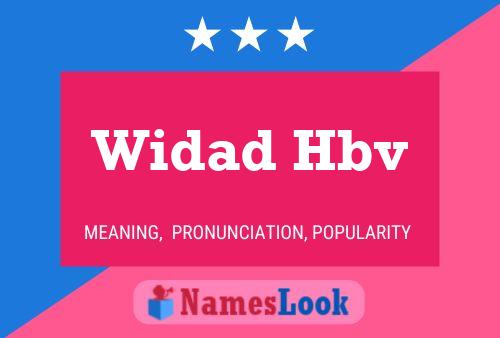 Widad Hbv Name Poster