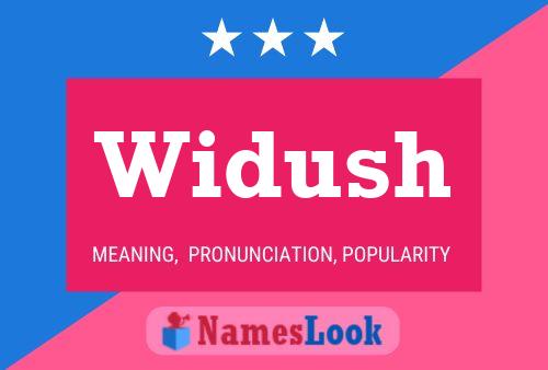 Widush Name Poster