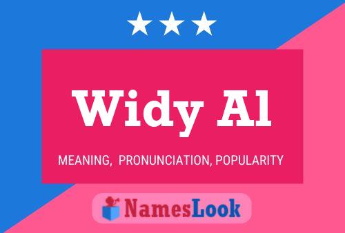 Widy Al Name Poster