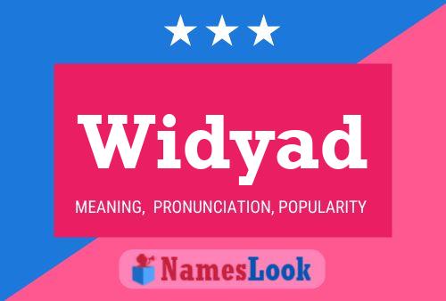 Widyad Name Poster