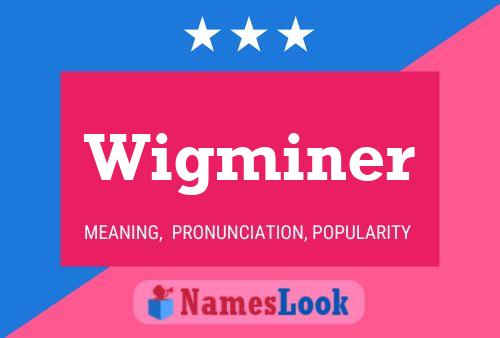 Wigminer Name Poster