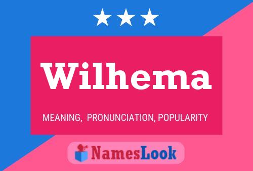 Wilhema Name Poster