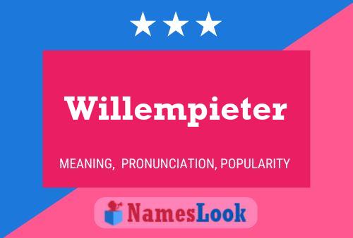 Willempieter Name Poster