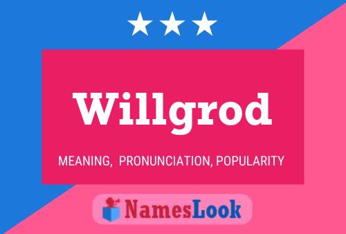 Willgrod Name Poster