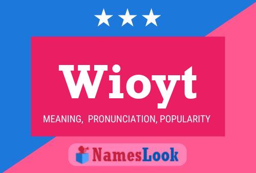 Wioyt Name Poster