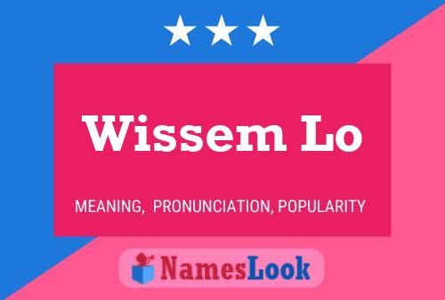 Wissem Lo Name Poster