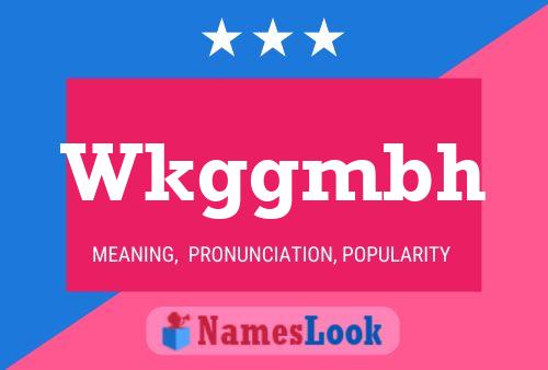 Wkggmbh Name Poster