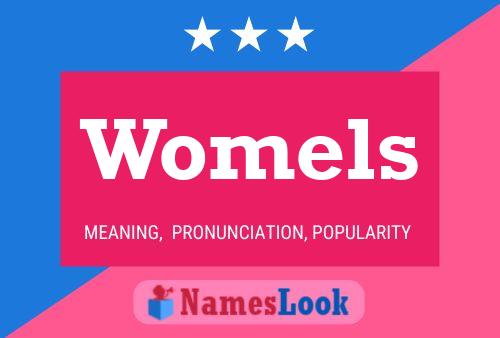 Womels Name Poster