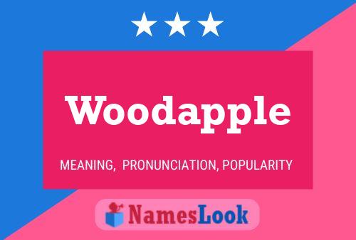 Woodapple Name Poster