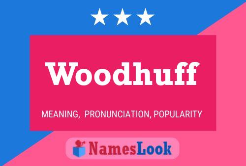 Woodhuff Name Poster