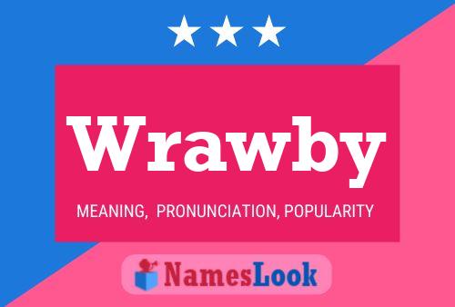 Wrawby Name Poster