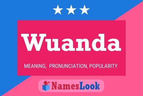 Wuanda Name Poster