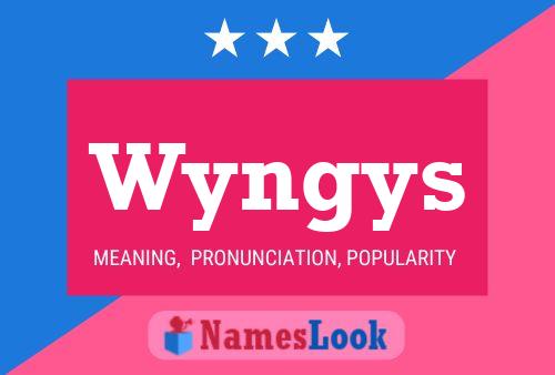 Wyngys Name Poster