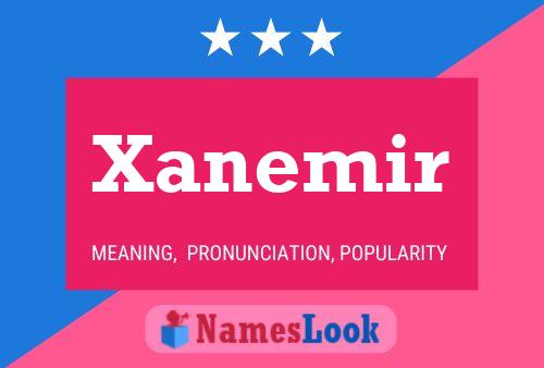 Xanemir Name Poster