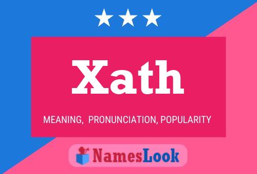 Xath Name Poster