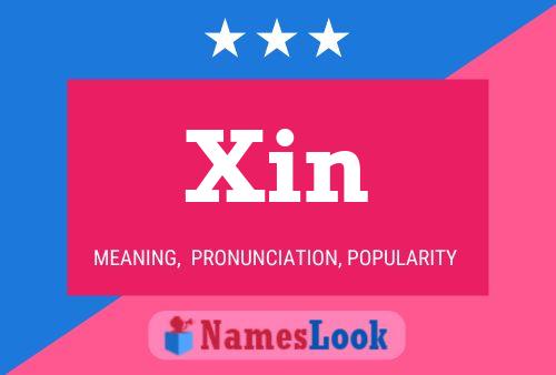 Xin Name Poster