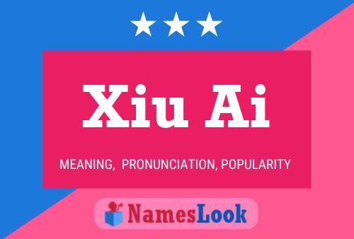 Xiu Ai Name Poster