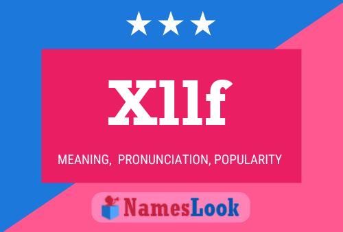 Xllf Name Poster