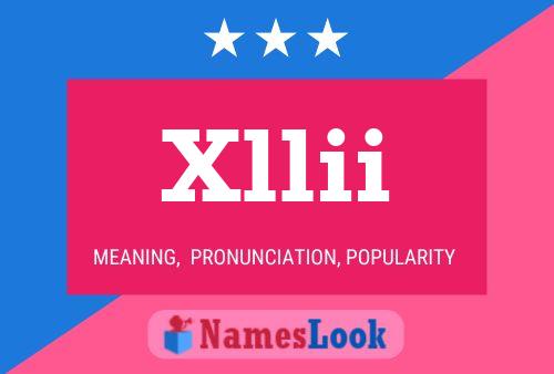 Xllii Name Poster