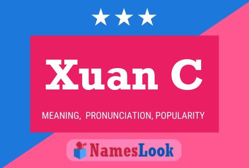 Xuan C Name Poster