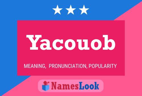 Yacouob Name Poster