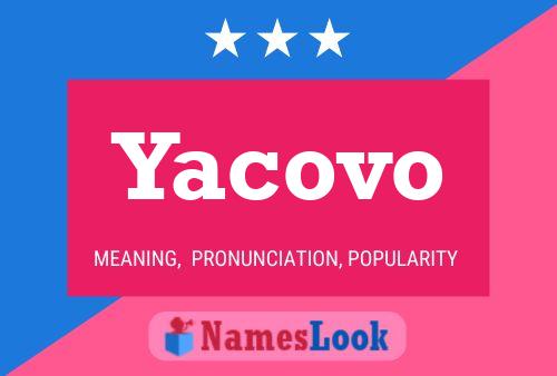 Yacovo Name Poster