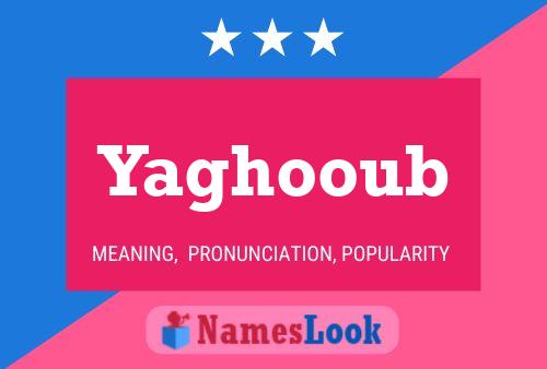 Yaghooub Name Poster